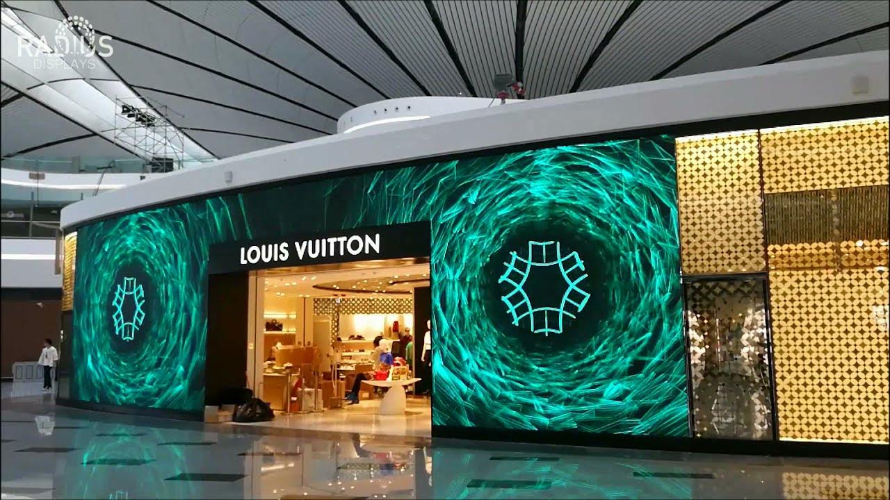 Architectural Glass Design for Louis Vuitton, Beijing China