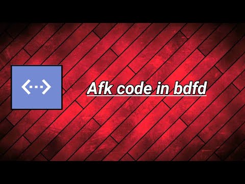 How to code afk in bdfd