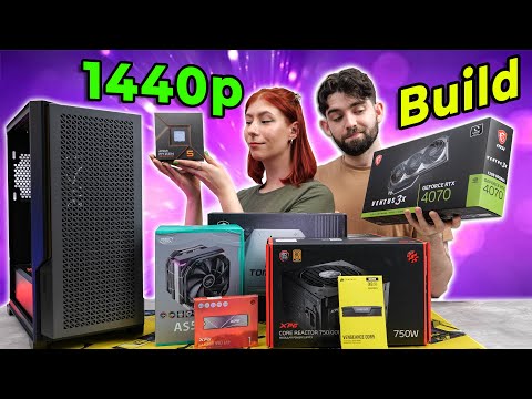 This $1,500 PC Build is a 1440p BEAST! - RTX 4070