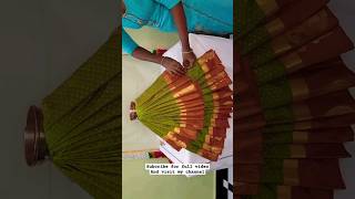 Download lagu Varalakshmi Saree Draping  Easy And Quick Goddess Decoration #shorts #youtubesh Mp3 Video Mp4