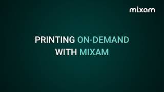Printing On-Demand with Mixam