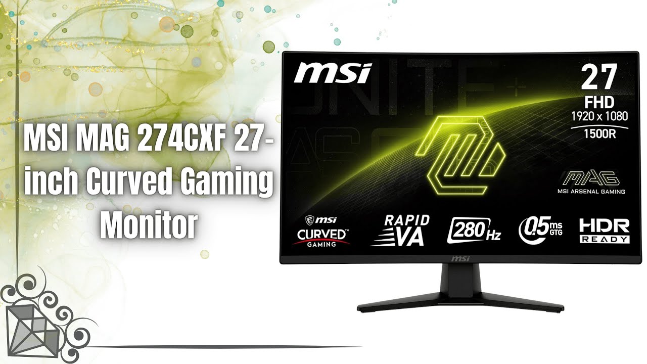 MSI MAG 274CXF Review | 280Hz Curve = Smoothest Gameplay Ever