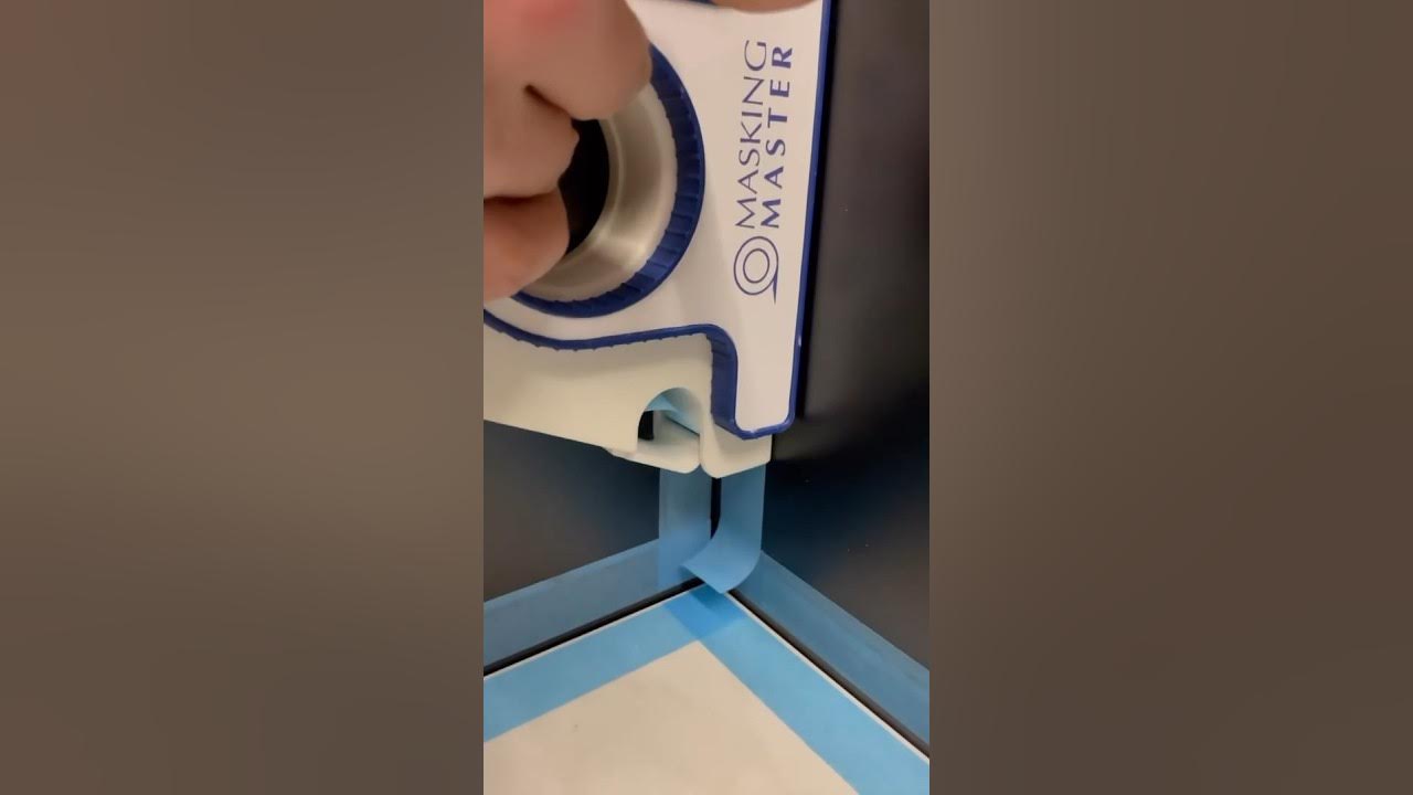 How satisfying is this painting tape magic with the Masking Master, Masking  Master 