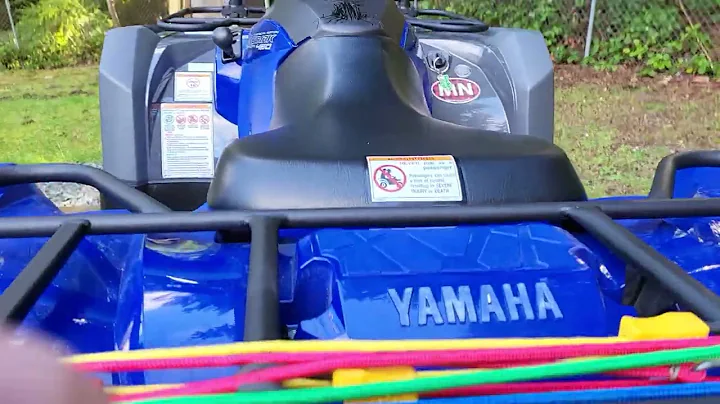 2022 yamaha kodiak 450 eps se walkaround