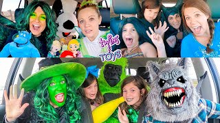 Elsa, Maleficent, Wicked Witch, and Dragon go Magic Car Dancing with Kate & Lilly! by Twins and Toys 553,853 views 3 months ago 8 minutes, 33 seconds