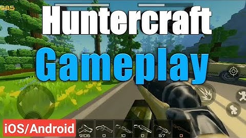 Huntercraft Gameplay, Offline Game iOS/Android