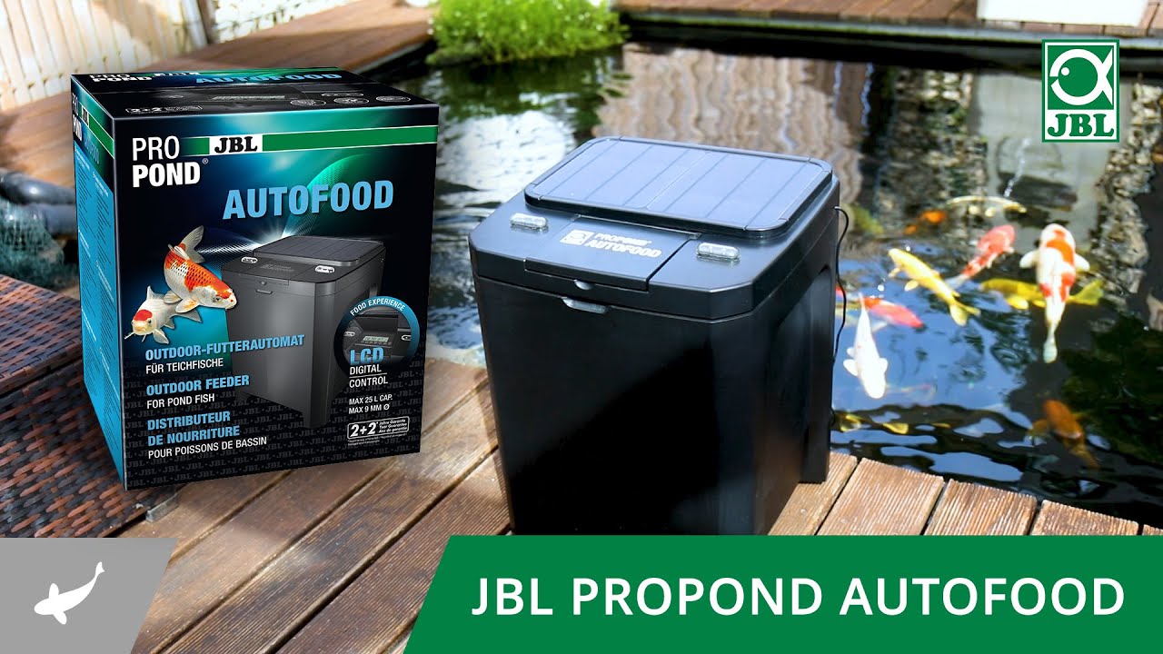 Distributeur automatique de nourriture poissons ; JBL AutoFood White