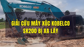 Giải Cứu Xe Tập 4: Giải cứu chiếc xe máy múc bị xa lầy