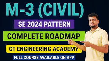 M-3 Civil 2024 Pattern: Full Syllabus Roadmap and Study Material