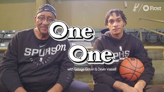 One on One with San Antonio Spurs George "Iceman" Gervin and Devin Vassell