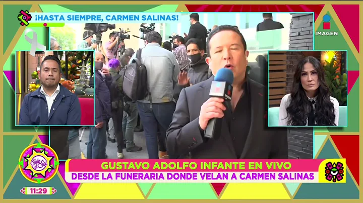 Velan a Carmen Salinas en funeraria de Flix Cuevas...