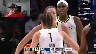 JuJuReacts To Chicago Sky vs Dallas Wings | WNBA | Full Game Highlights