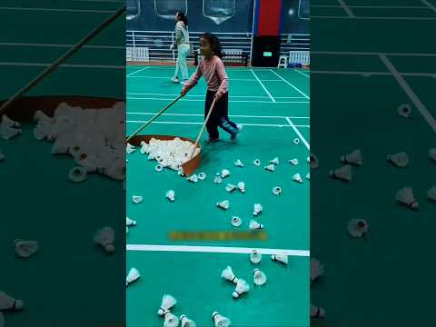 Watch the badminton bird assemble. #shortsvideo