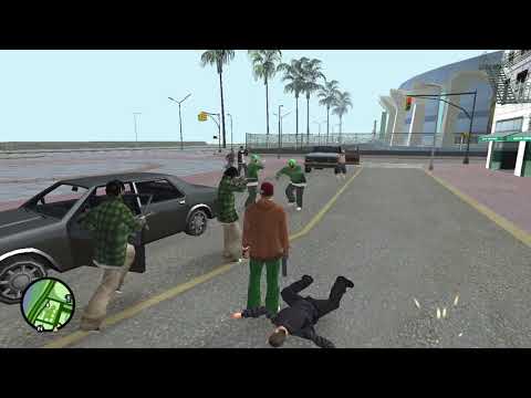 GTA SA | Gang Warfare #1 | East Beach (PC)