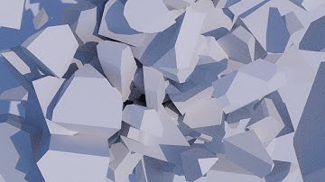 Blender Tutorial - Cell fracture based abstract art