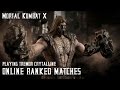 Mortal Kombat X - playing Tremor "Crystalline" variation online (with commentary)
