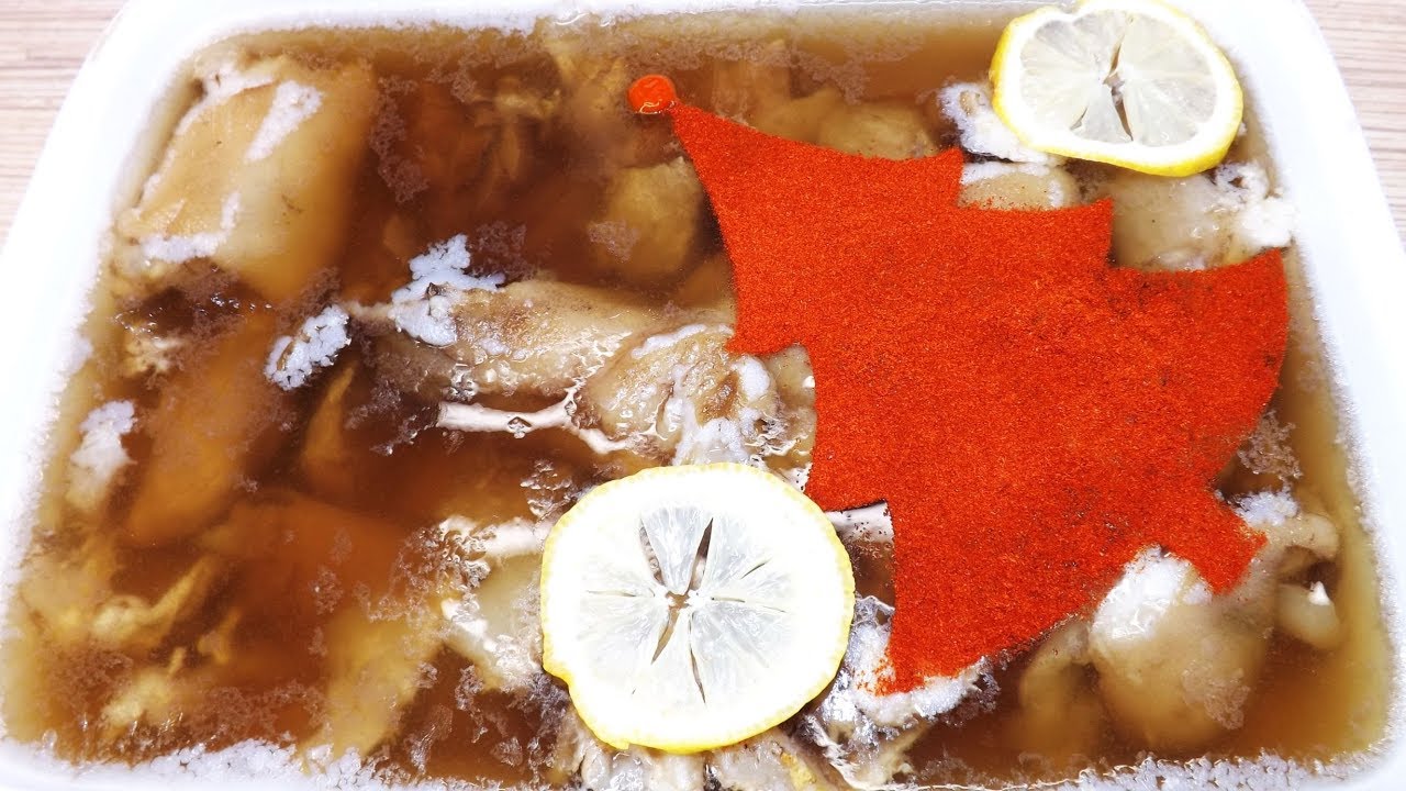 Kocsonya hagyományosan készítve