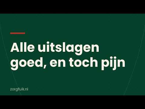 Fibromyalgie: geen afwijking gevonden is niet hetzelfde als er is niets
