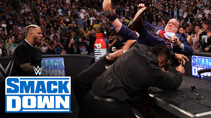 FULL SEGMENT: The Bloodline attack Paul Heyman: SmackDown highlights, June 28, 2024