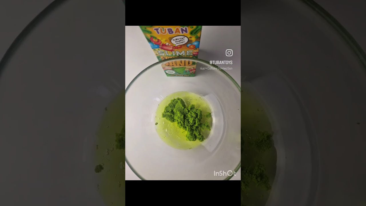 TUBAN Diy Super Slime Glow in the dark TUBAN