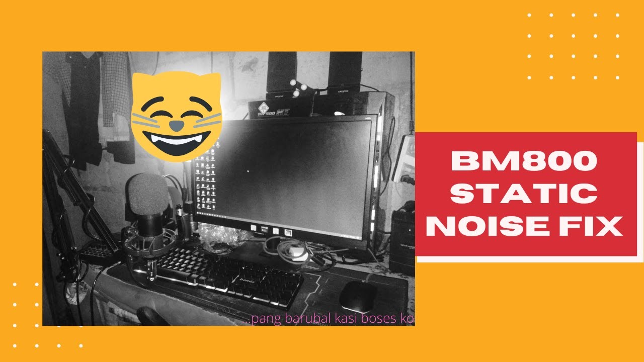 How to Fix the Static Noise of Your BM800 Microphone StepbyStep