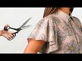 ❌️ Avoid old and difficult sewing methods. Sewing the neckline and sleeves is easier, faster