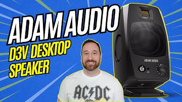 ADAM Audio D3V: Mighty Small But Mighty Awesome Desktop Speaker