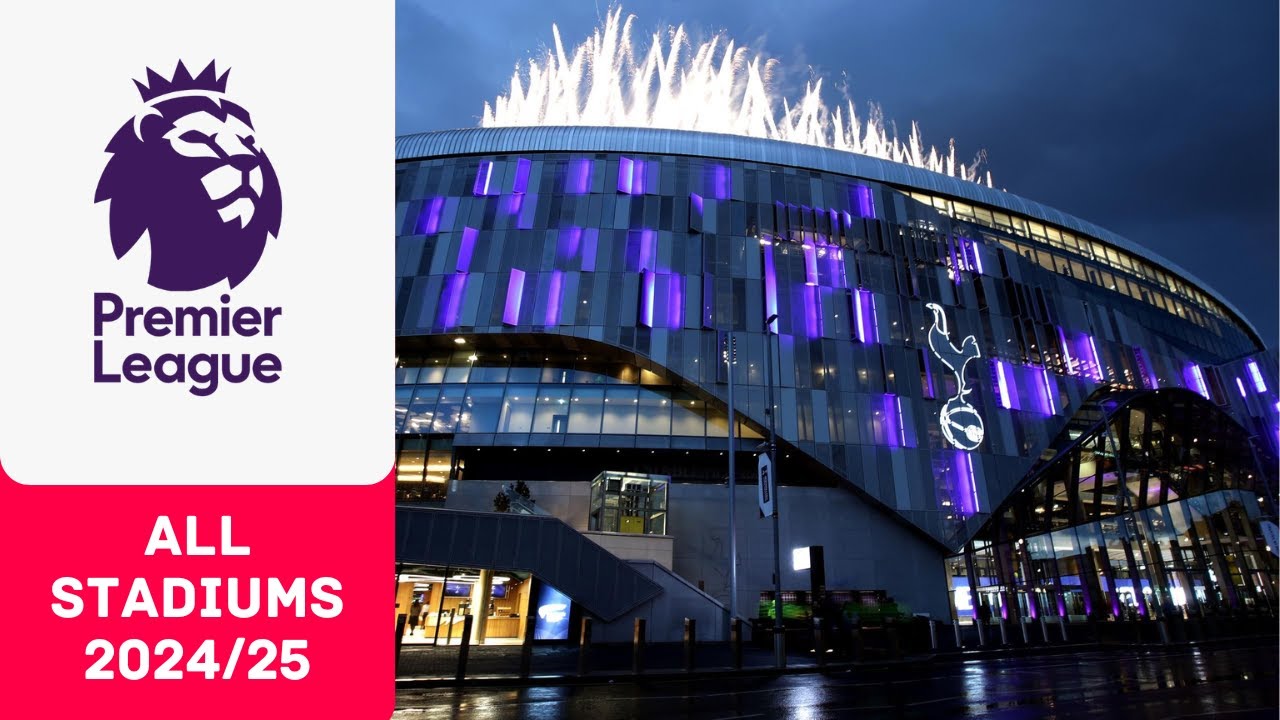 ALL PREMIER LEAGUE STADIUMS 2024/25 | PLANET FOOTBALL ENGLISH