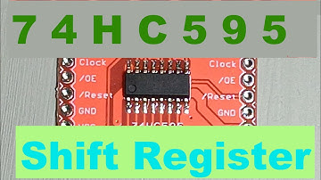 74HC595 Shift Register (Serial in Parallel Out)