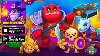 Wizard Tower: Idle TD Game - Tutorial - Gameplay Walkthrough Part 1 ( ANDROID / iOS )