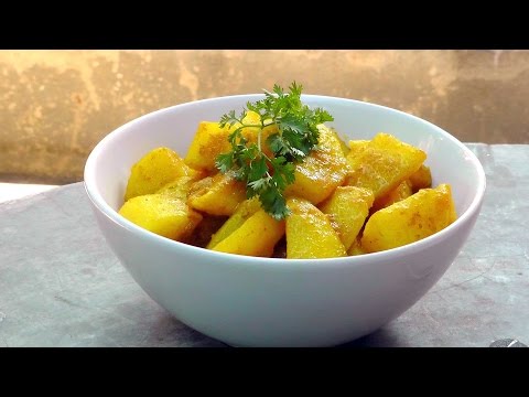 Aloo gobi masala recipe - cauliflower potato curry Recipe - Resturant style. 