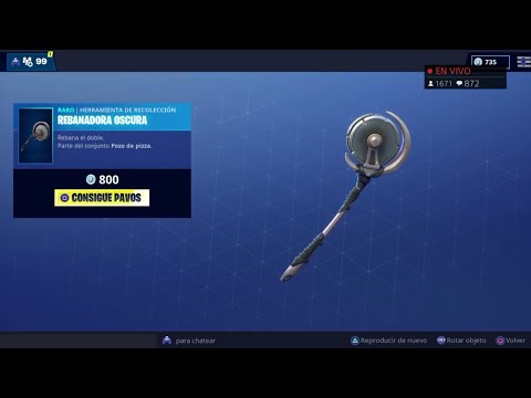 http://fortnite.com/2fa LA *NUEVA TIENDA* DE FORTNITE HOY DIA 15 DE NOVIEMBRE *NUEVO PICO* (O ESO CREO) REBANADORA OSCURA!
