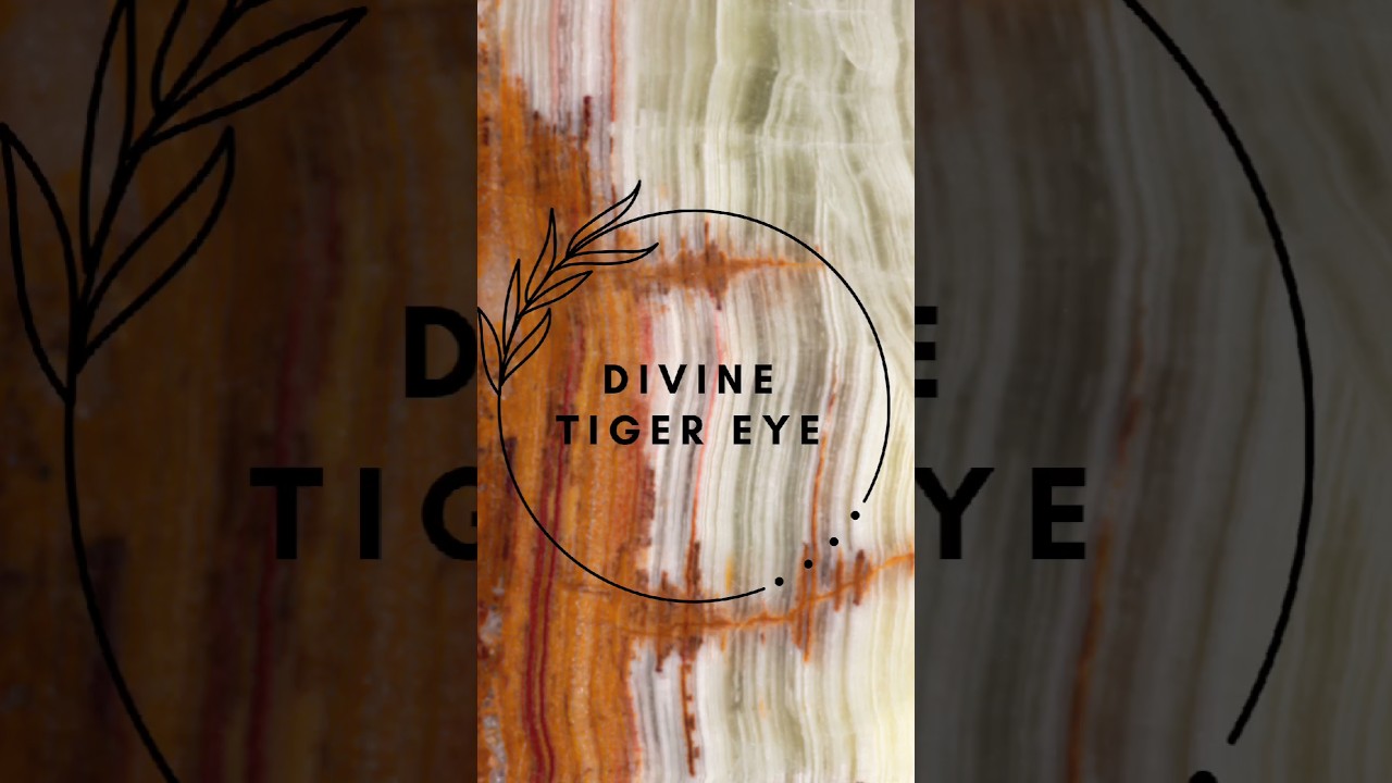 Tiger Eye golden-brown, chatoyant brings clarity and insight.