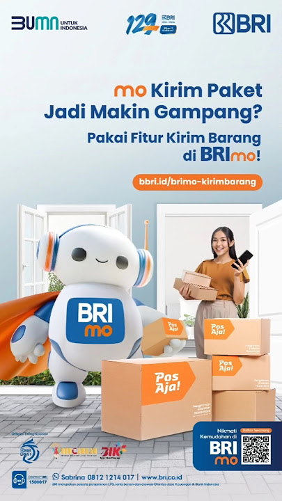 Sekarang di BRImo nggak cuma bisa kirim uang, tapi juga kirim paket loh! #BRImo #BRImoMudahSerbaBisa