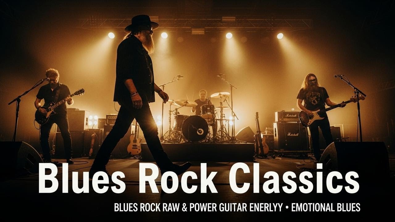 Deep Purple, AC DC, Jimi Hendrix, Led Zeppelin – Golden Guitar Rock & Blues Era