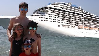 عائلة تجرب سفينة سياحية لأول مرة!