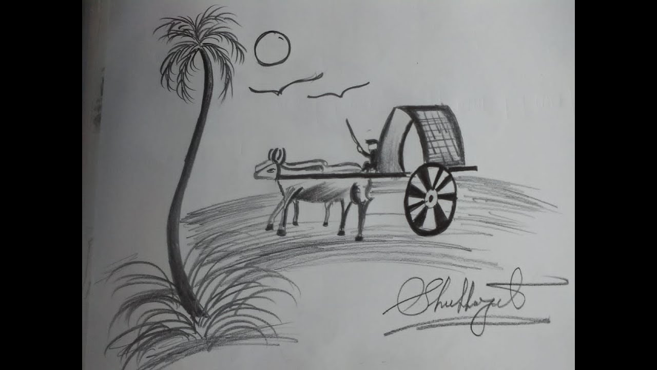 Easy cow drawing || 