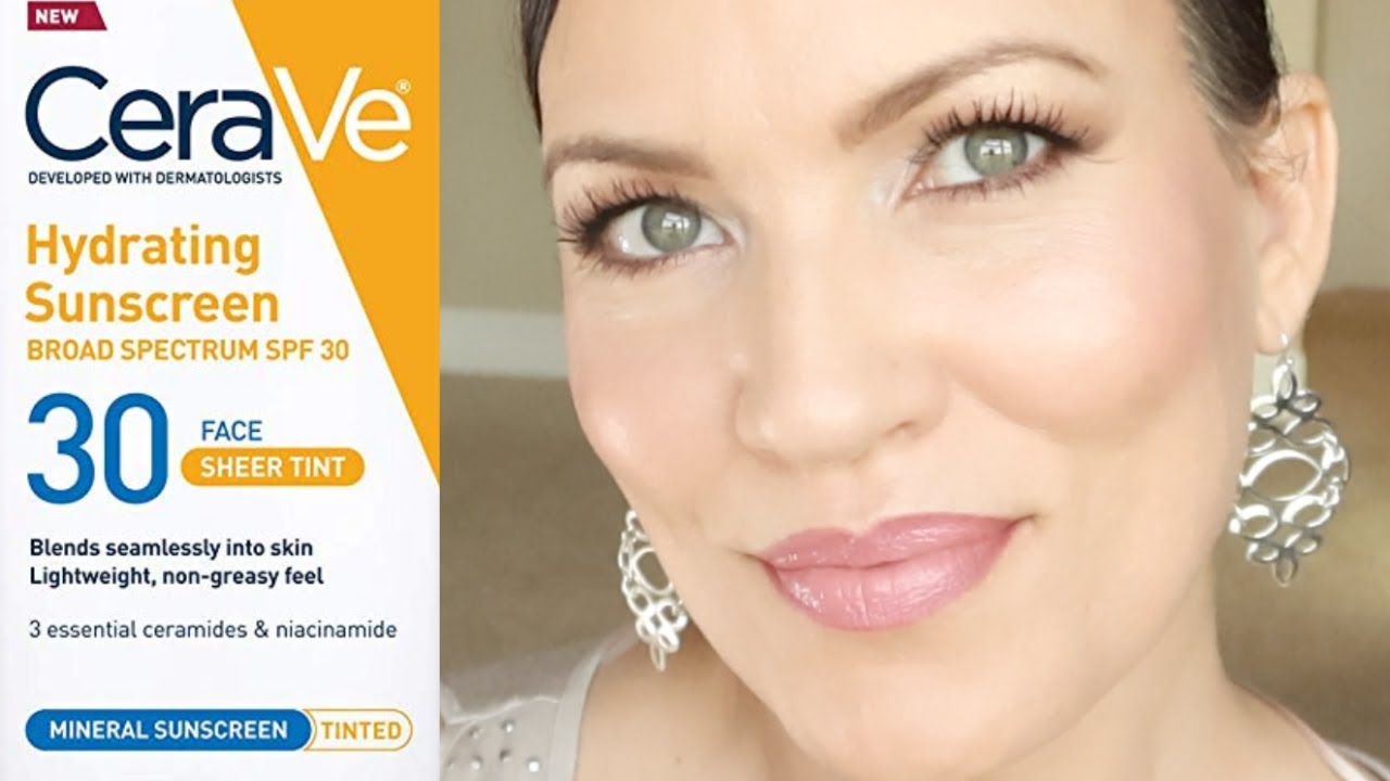 CeraVe Hydrating Mineral Sunscreen SPF 30 Face Sheer Tint