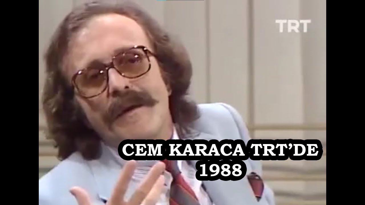 CEM KARACA TRTDE   NETTE LK KEZ    TRT Anneler Babalar ve ocuklar Program 1988