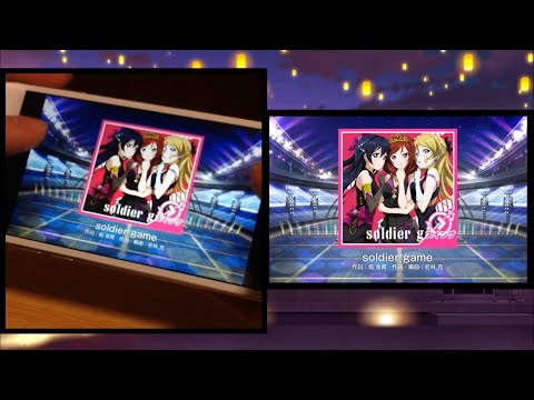 【スクフェス】人差し指プレイヤーが‪soldier game‬ MASTER‪(スイング)‬を親指・判定強化無しでやってみた！