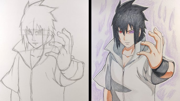 Anwit Sarkar - Drawing Hatake kakashi( Naruto shippuden)