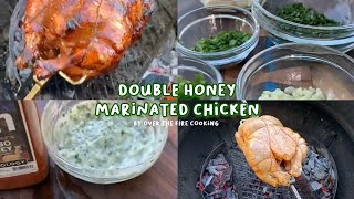 Double Honey Marinated Chicken - Over The Fire Cooking on Instagram - Steak Channel