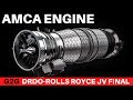 DRDO-ROLLS ROYCE JV  for AMCA engine in final stage |110kn class