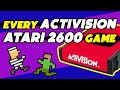 Atari 2600 Games by Activision | Trying all 45