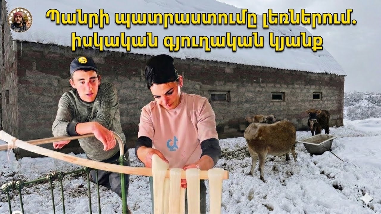 Секрет бессмертного сыра и способ его приготовления в высоких горахс/Անմահական պանրի գաղտնիքը սարում