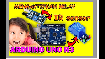 Membuat Kontrol Relay otomatis dengan IR sensor arduino