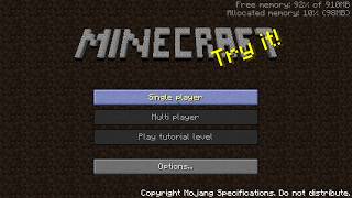 Minecraft Version Alpha v1.0.2_01 - No Commentary
