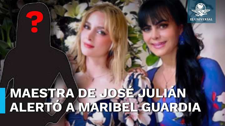 Maestra del nieto de Maribel Guardia alertó a la actriz que el menor estaba en problemas