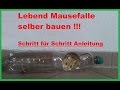 DIY Mausefalle & Rattenfalle aus Flasche bauen / Lebendfalle - Mäusefalle selber machen / Anleitung