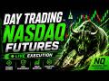 Live Day Trading | NQ Futures 100k